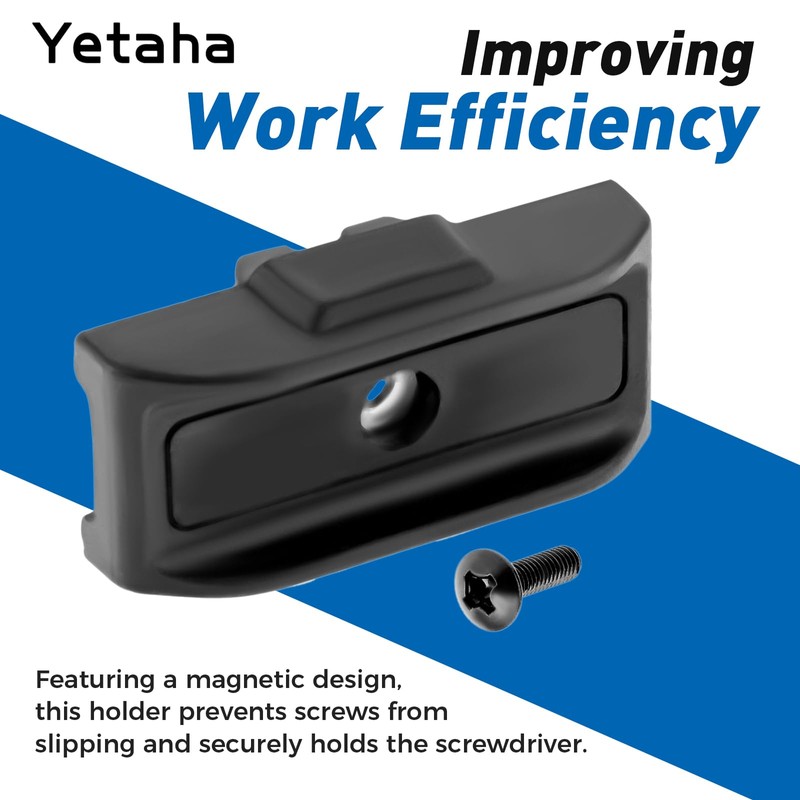 Yetaha Magnetic Bit Holder with Screws, Drill bit Holder Compatible