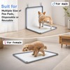 Pee Pad Holder for Dogs, 24" x 24" Thick Silicone