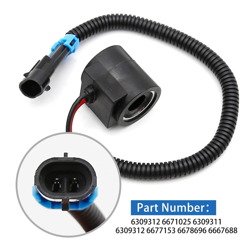 ZUDKSUY 6309311 Solenoid Valve Coil 12V, Replaces 6671025 6309311 Coupling