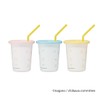 Skater SIH3ST-A Tumbler with Straw, 3 Pieces, 11.8 fl oz