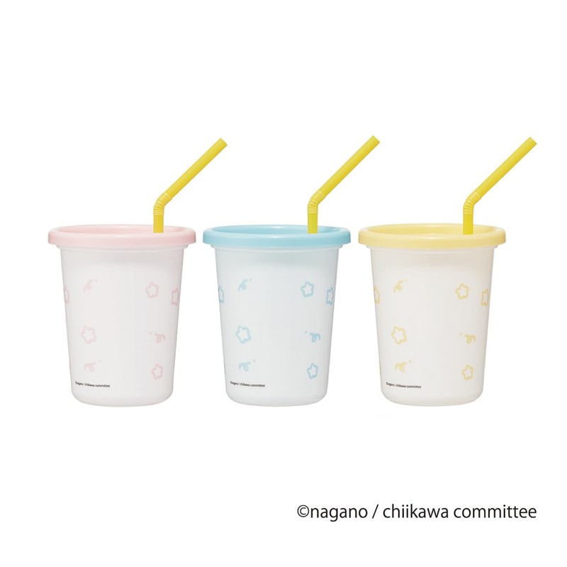Skater SIH3ST-A Tumbler with Straw, 3 Pieces, 11.8 fl oz