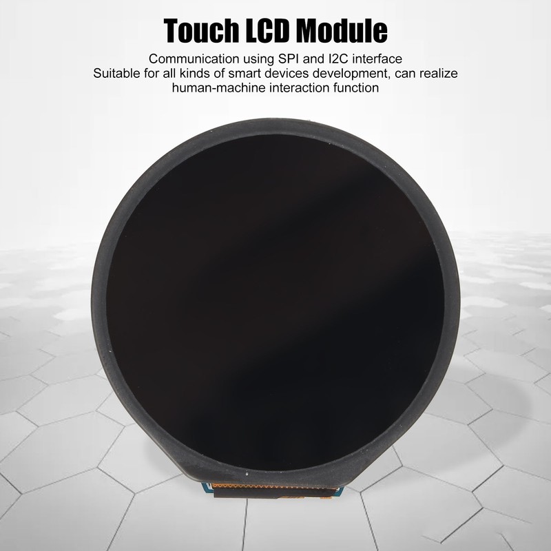 1.28inch Round LCD IPS Module with Touch Panel 240x240 Resolution