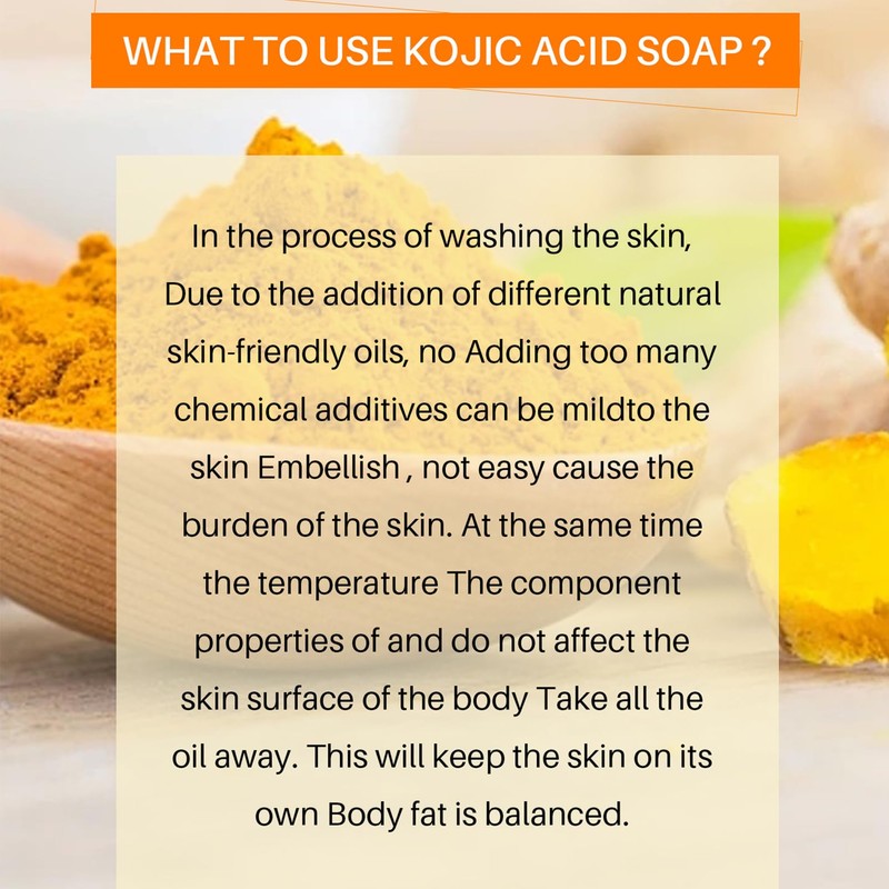 MEITREND -Turmeric Kojic Acid Soap for Dark Stains