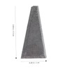 Mipcase 10Pcs Carbon Steel Axe Wedge Sturdy Fixing Tool for
