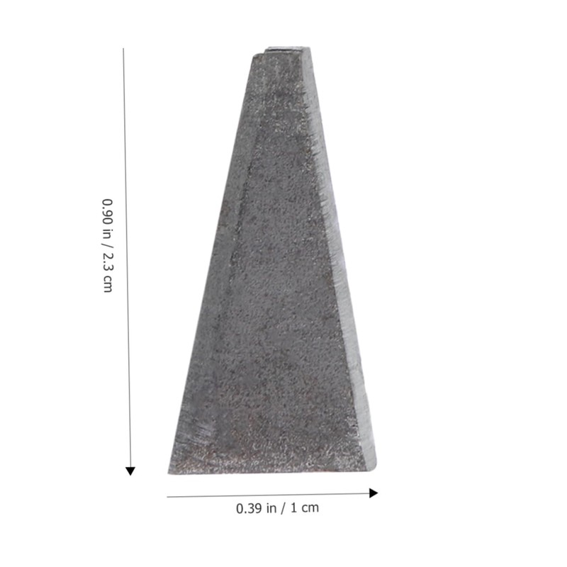 Mipcase 10Pcs Carbon Steel Axe Wedge Sturdy Fixing Tool for
