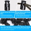 AQRINGO Plastic Cord Locks Single Hole Spring Toggle Stopper Cord