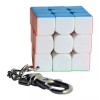 LA FABRICA DEL JUEGO Llavero Cubo Magico 3x3 3cm Destreza