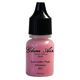 Glam Air Airbrush B11 Lavender Pink Shimmer Blush Water-based Makeup 0.25 Oz