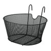 Lampa 94531 Mesh Net Oval Front Basket, Black