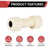 (Pack of 10) EFIELD 1"Compression Coupling,CPVC Fittings for Plumbing Installations