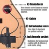 Piezo Contact Microphone Pickup EQ Electric Guitar Parts for Violin