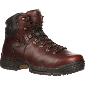 ROCKY Mobilite Waterproof Work Boot Size 15(WI) Brown