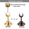 JiePai Solid Brass Adjustable Shower Holder Bracket, Wall Mount Holder