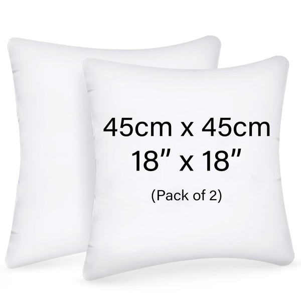 Linens World Cushion inserts (Pack of 2), Luxury Cushions inserts