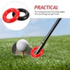 Yardwe 2pcs Golf Weighted Swing Rings Golf Club Warm Up