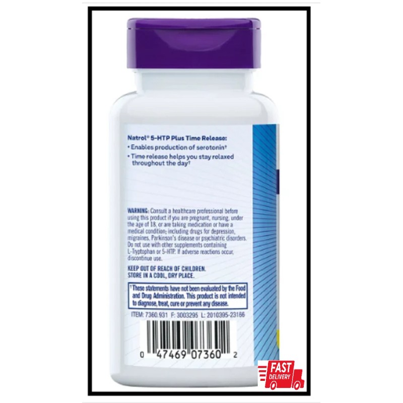 Natrol 5-HTP Plus Mood and Relaxation 100 mg, 150 Time