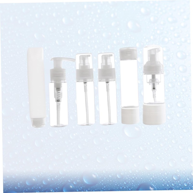 NOLITOY Travel Accessories Kit 5pc Press Pump Bottles Petg Subpackaging