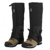 Mountaineering Spats Trekking Ankle Cover Windproof tosh black 2ea