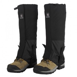Mountaineering Spats Trekking Ankle Cover Windproof tosh black 2ea