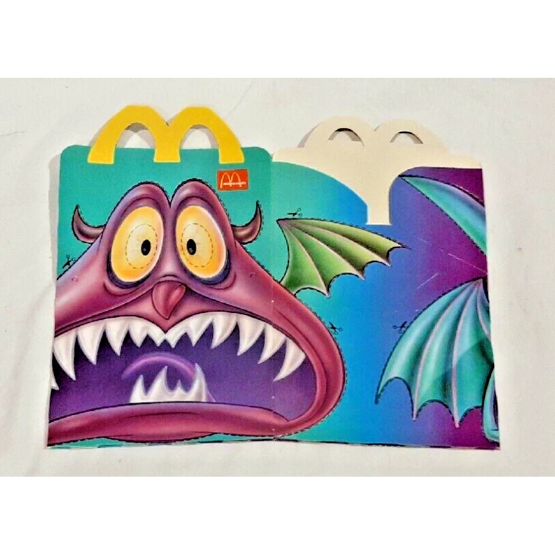 McDonald's MCDONALDS 1997 HERCULES HAPPY MEAL BOX - EUROPEAN -