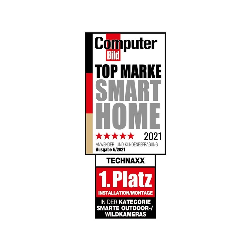 Technaxx Wildlife Camera with Motion Sensor Night Vision Function -