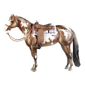 Breyer Traditional Cimarron Western Pleasure Saddle (1:9 Scale), 6.5"L x 7.875"H H