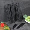 Qianyu 5 Pcs Black Knife Sheath Kitchen Safety Knife Covers