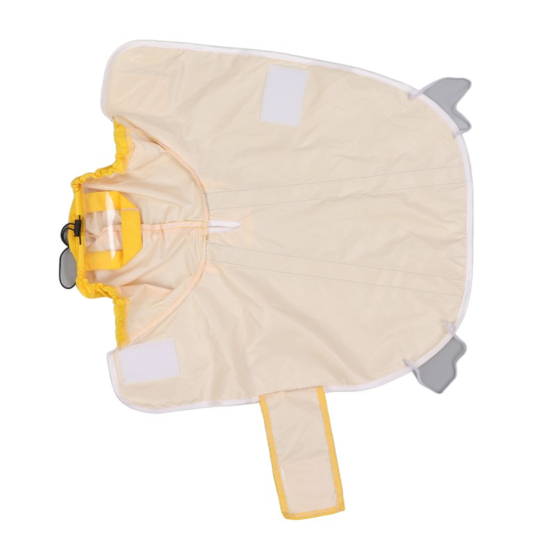 Hoodie Dog Raincoat Adjustable Reflective Windproof Lightweight Pet Rain Jacket