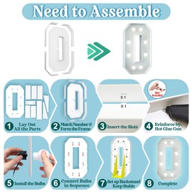 90 cm White Luminous Letters, Gigantic Luminous Letters Decoration Birthday, Wedding Anniversary, Decorative Letters LED Letters, Wedding Decoration, Birthday Engagement Decoration, Letter O