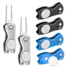 PATIKIL Golf Divot Repair Tool, 6 Pack Foldable Metal Golf