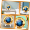 Operitacx 6pcs clear display stand ornament display stand coin holders