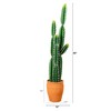 Nearly Natural 5ft. Artificial Cactus in Terracotta Planter