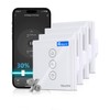 HeuxGir Smart Roller Shutter Switch, 80 mm, Pack of 4,