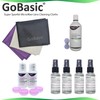 GoBasic Super Sparkle Microfiber Lens Cleaning Cloths (3)