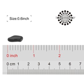 ToughAsNails Gray Replacement Nose Pads Pieces for Oakley Fast Jacket OO9097/OO9156/OO9162/OO9163 Sunglasses