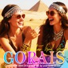 GORAIS Black Rhinestone Head Chain Jewelry Gold Egyptian Headband Forehead