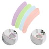 Bathroom Warmer Toilet Seat Cover Pads 4 Pack Washable and