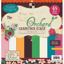 DCWV Card Stock Stack Gilded Orchard. 30. 5 x 30. 5 cm. 48 sheets