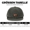 CLAPE Baseball Cap Short Peak Baseball Cap Men Women Flat