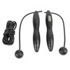 Black Smart Electronic Jump Rope with Counting Function Adult Fitness