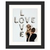 SNXJWA Black 8x10 Picture Frame with Mat for 6x8 Display,