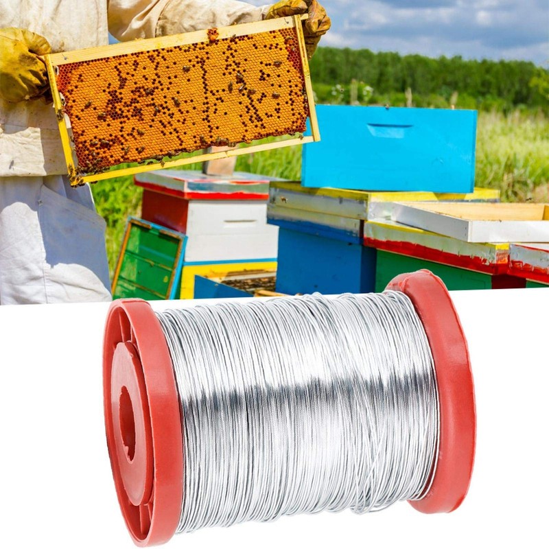 OUKENS 0.5mm Stainless Steel Wire Iron Wire for Beehive Frame