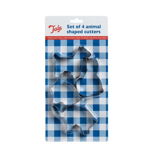 Tala Animal Cutters, Set of 4
