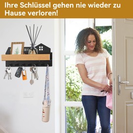 Vorlestour Key Rack with Shelf