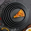 Operitacx Non Stick Pizza Baking Tray Carbon Steel Baking Pan