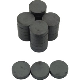 FindingKing 25 Round Full Disc Magnets Crafts Hobby Home Model Fridge Office Part 3/4"