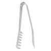 com-four® 3-Piece Pizza and Pasta Set, Stainless Steel, Serving Tongs,