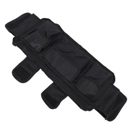 Multi Pocket Foldable Walker Storage Pouch Oxford Cloth Tote Bag with Seniors, Strong Versatility, and Long Lasting for Travel, Made of Oxford Fabric for Walkers