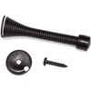 Spring Door Stops Stop with Safety Rubber Bumper Including Screws