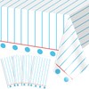 4PCS Back to School Theme Tablecloth Preschool Kindergarten Party Tablecover
